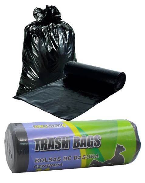 BOLSA BASURA CONTINUA 23"X30" (24 BOLSAS)
